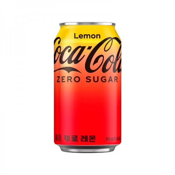 COCA COLA Zero Lemon 355ml x 24 > Carbonated Drink | 우신상사