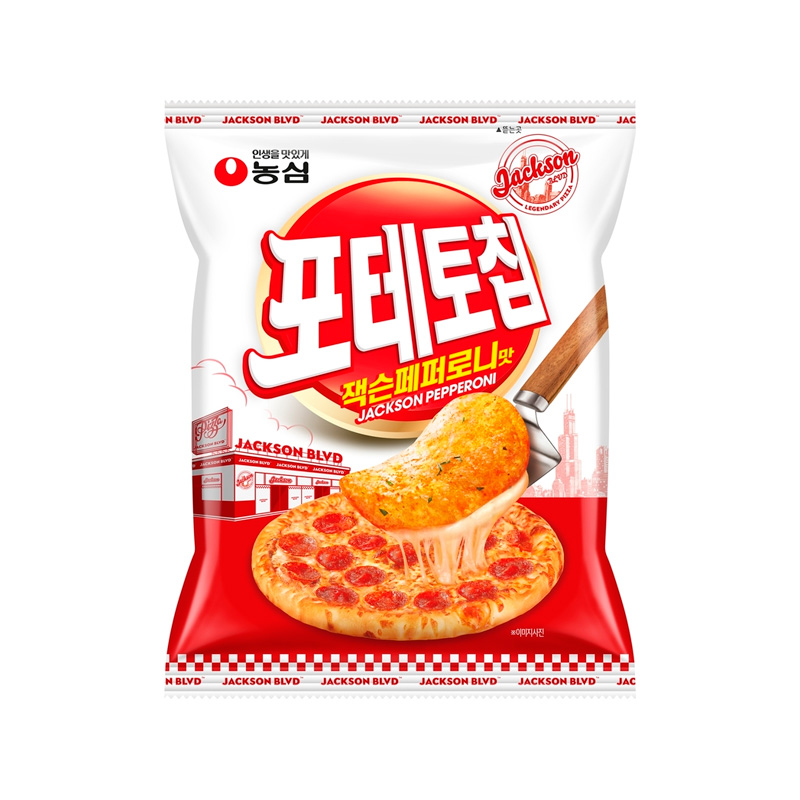 NONGSHIM Potato Chip Jackson Pepperoni 50g x 16