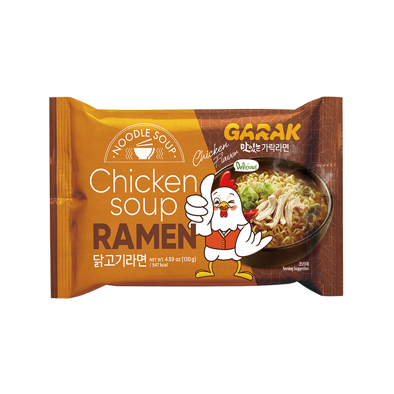 GARAK Chicken Flavor Soup Ramen 130g x 40