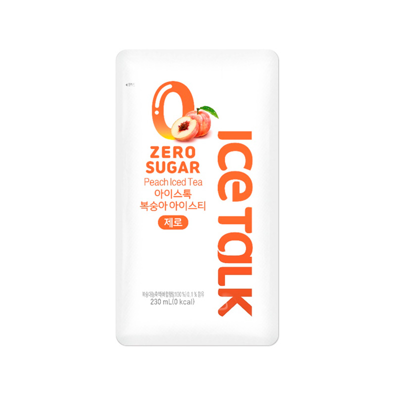 PROM Ice Talk Zero Sugar Peach Iced Tea 230ml x 50