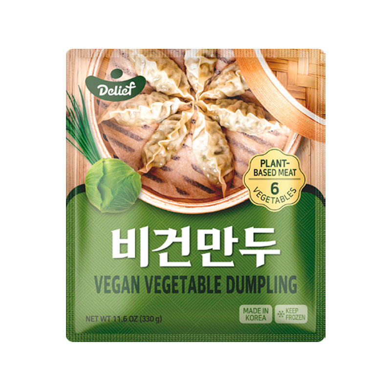 DELIEF Vegan Vegetable Dumplings (V)(F) 330g x 20