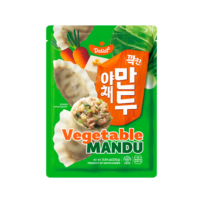 DELIEF Vegan Vegetable Dumplings (V)(F) 330g x 20