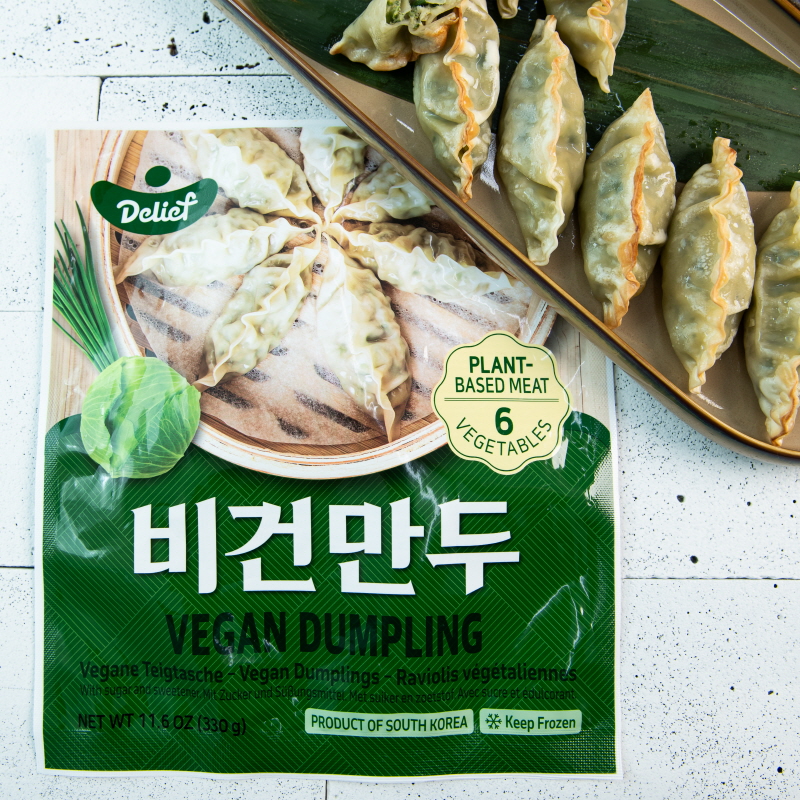 DELIEF Vegan Vegetable Dumplings (V)(F) 330g x 20