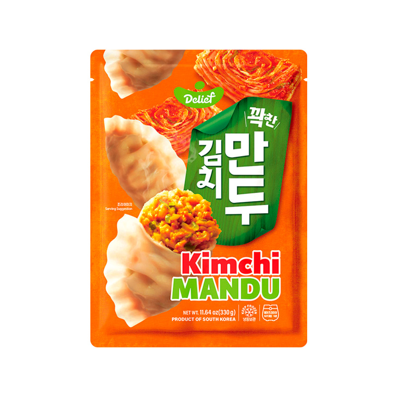 DELIEF Vegan Kimchi Dumplings (V)(F) 330g x 20
