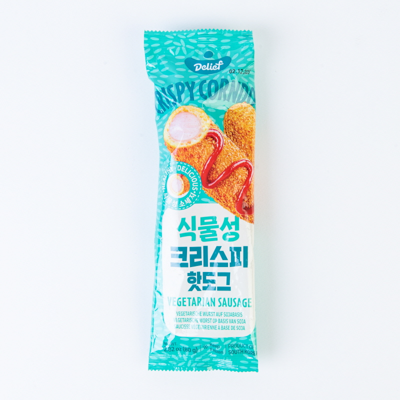 DELIEF Plant Based Crispy Corndog (F) 80g x 5p x 12