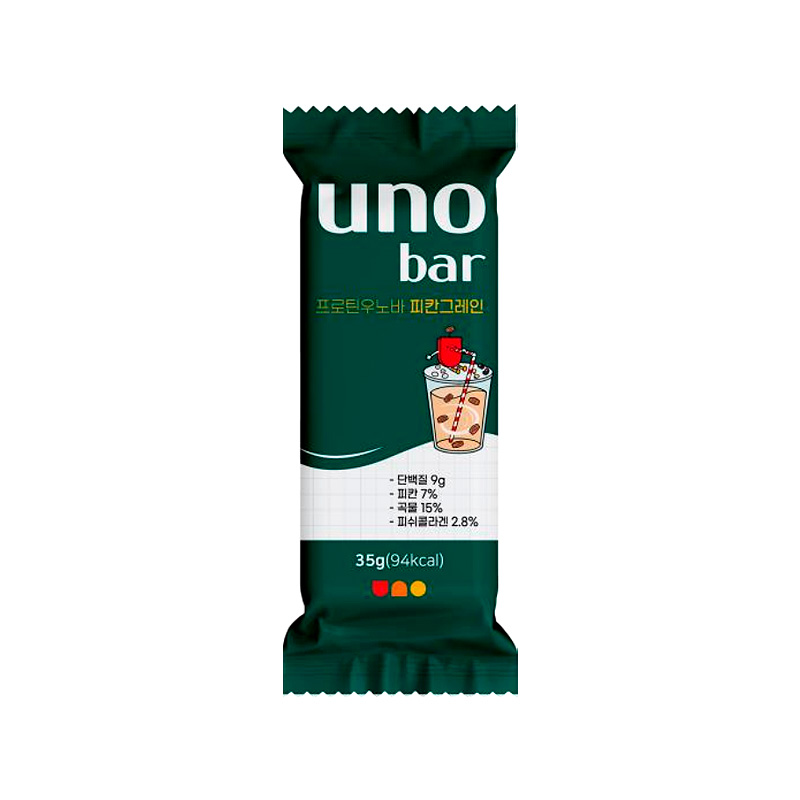 UNO Protein Uno Bar Pecan Grain 35g x 240