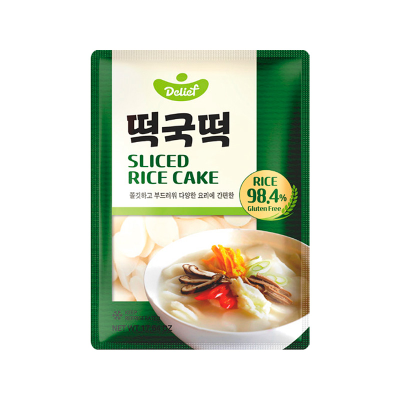 DELIEF Sliced Rice Cake (F) 500g x 20