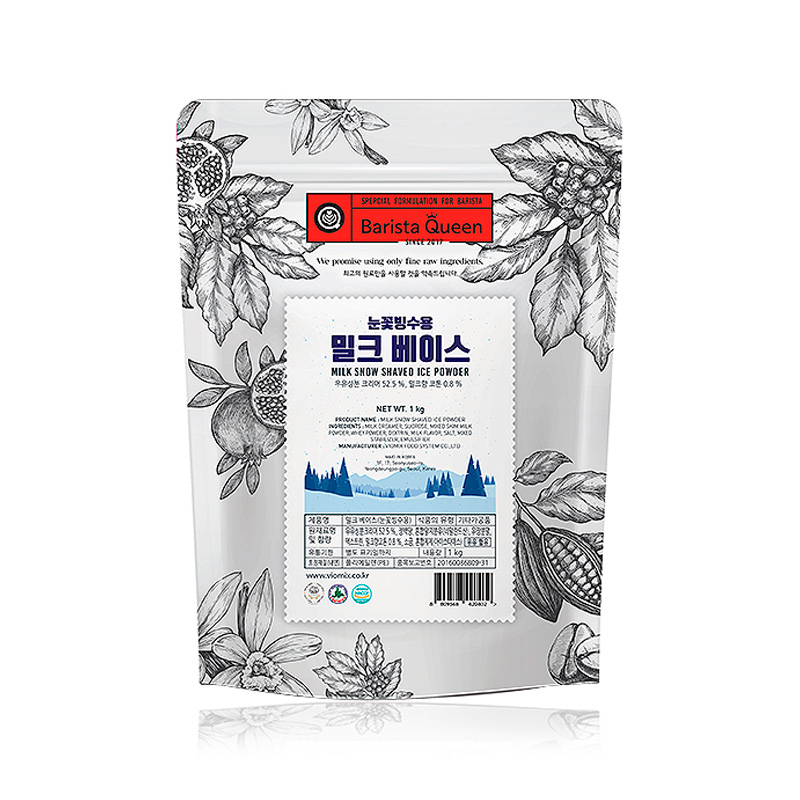 BARISTA QUEEN Milk Snow Flake Powder 1000g x 10