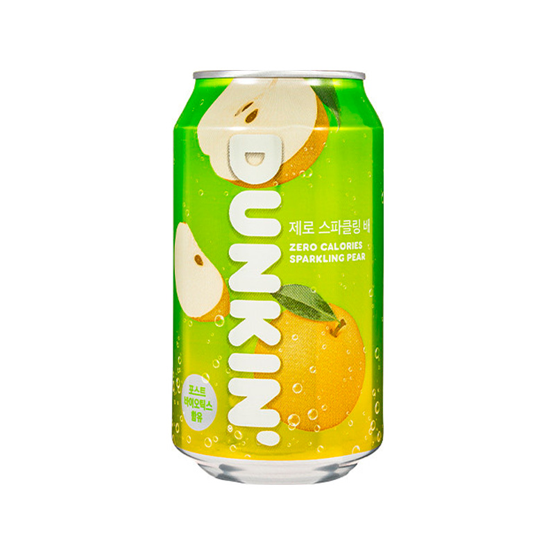 DUNKIN Zero Sparkling Pear 350ml x 24