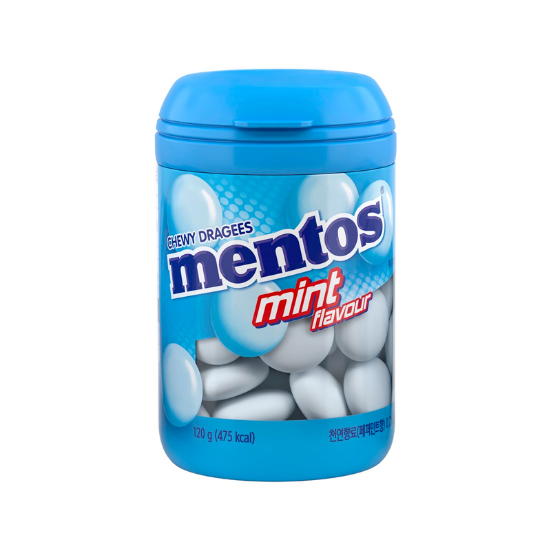 NONGSHIM Mentos Mint Bottle 120g x 48