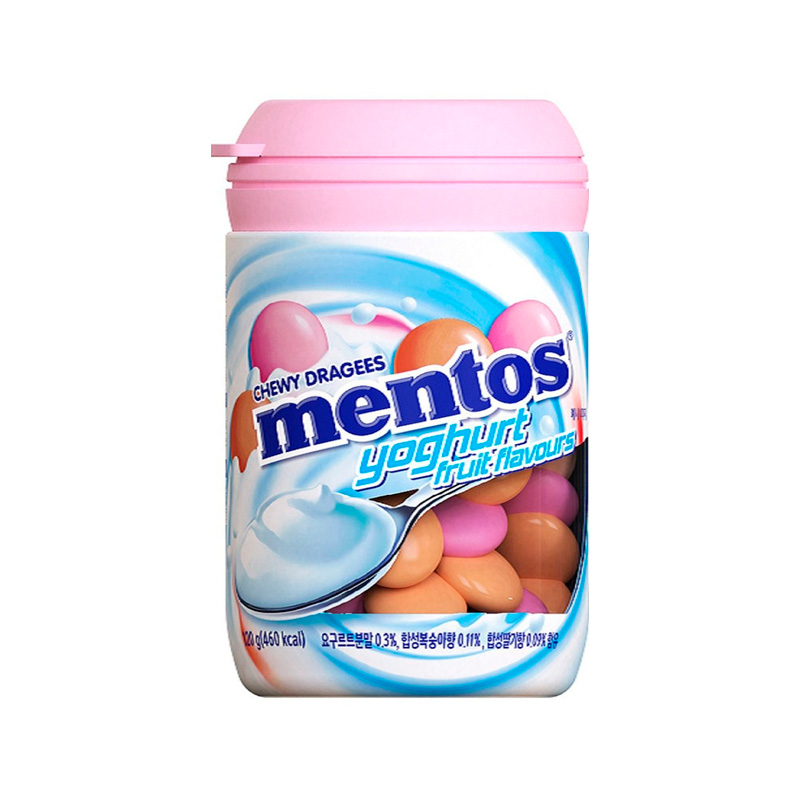 NONGSHIM Mentos Yoghurt Bottle 120g x 48