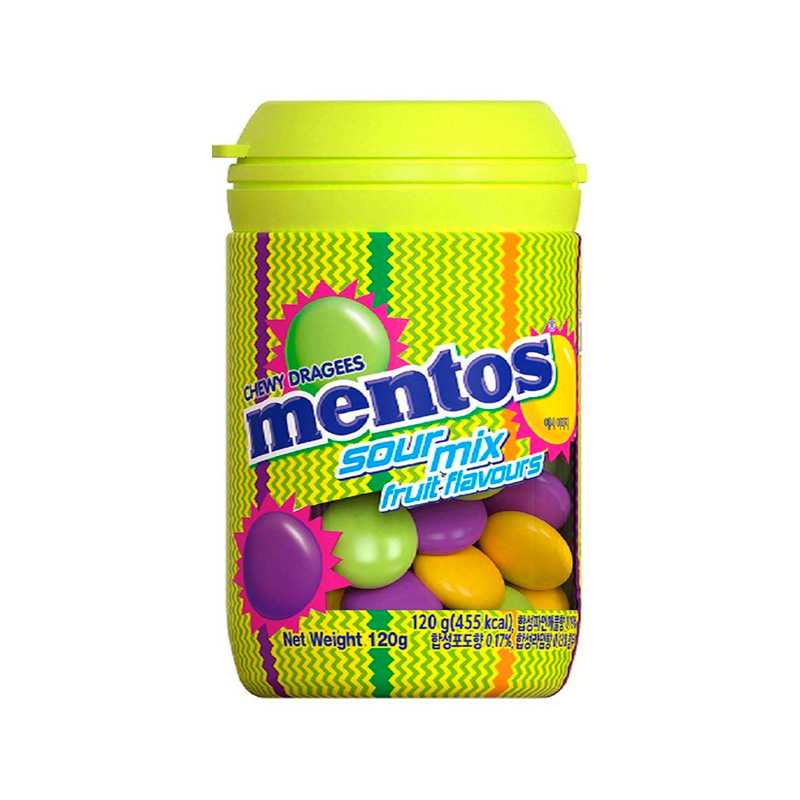 NONGSHIM Mentos Sour Mix Bottle 120g x 48