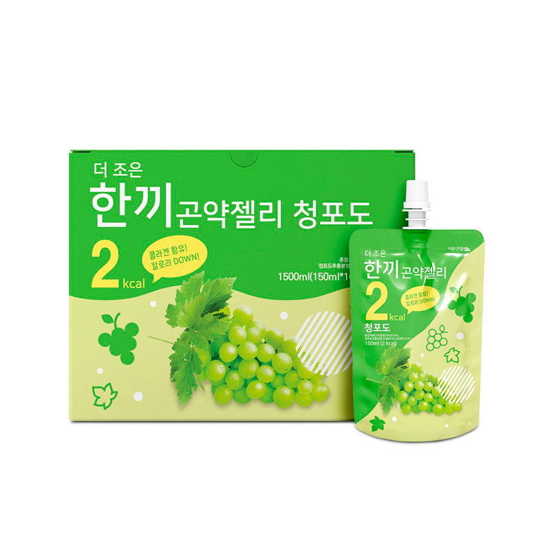 THEZOEN Diet Konjac Jelly Grape Flavor 150ml x 10p x 6