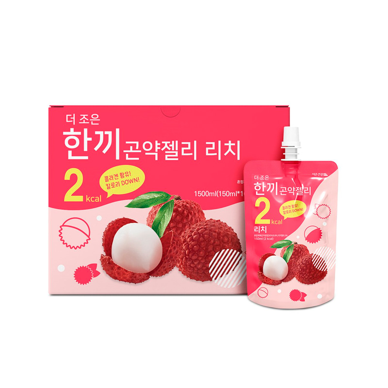 THEZOEN Diet Konjac Jelly Lychee Flavor 150ml x 10p x 6