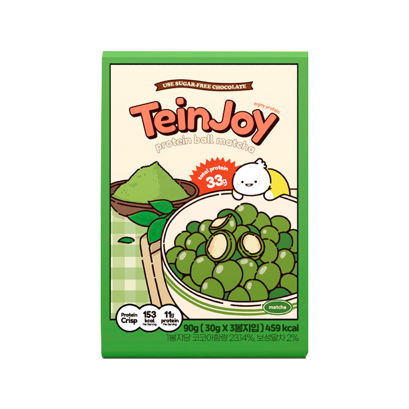 SLOWROCKET Teinjoy Protein Ball Matcha 30g x 3p x 20