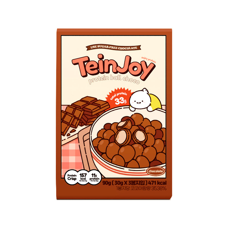 SLOWROCKET Teinjoy Protein Ball Choco 30g x 3p x 20