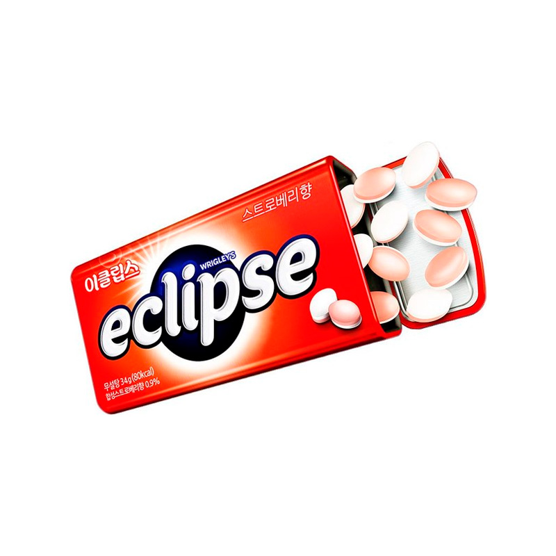 MARS Eclipse Strawberry Flavor Candy 34g x 96