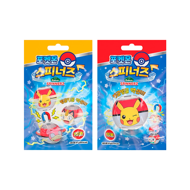 MEASTY Pokemon Spinners Jelly 10g x 192