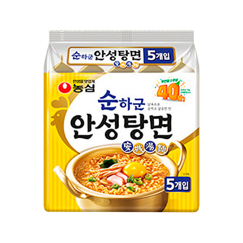 NONGSHIM Mild Ansungtangmyun 125g x 5p x 8