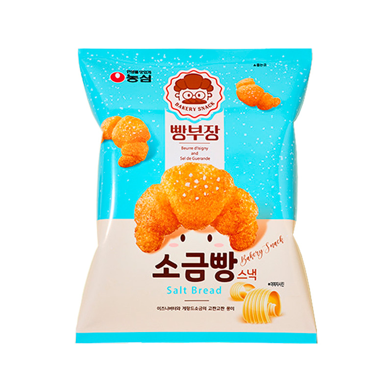 NONGSHIM Bakery Snack Salt Bread 55g x 16