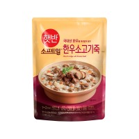 CJ Cooked Soft Meal Korean Beef Porridge 420g x 21