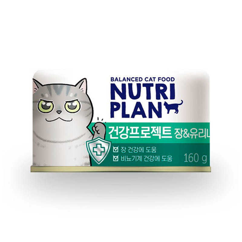 DONGWON Nutri Plan Health Project Intestine & Urinery Can 160g x 24