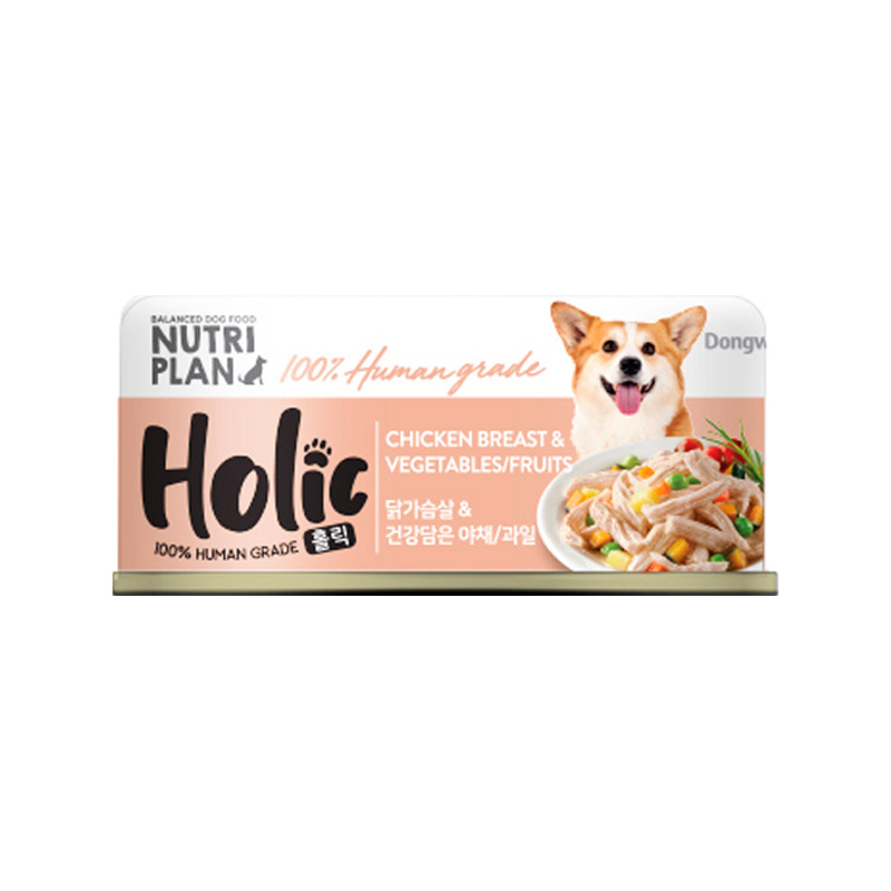 DONGWON Nutri Plan Holic Chicken Breast & Vegetables Can 85g x 24