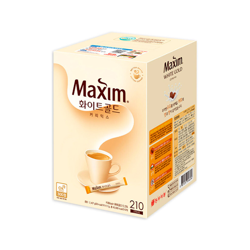 DONGSUH Maxim White Gold Coffee Mix 11.7g x 210p x 4