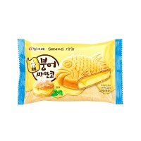 BINGGRAE Custard Cream Fish Shape Samanco (F) 150ml x 30