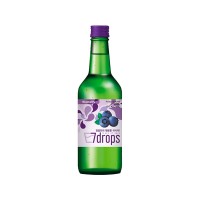 7DROPS Soju Blueberry Alc. 12% 360ml x 20