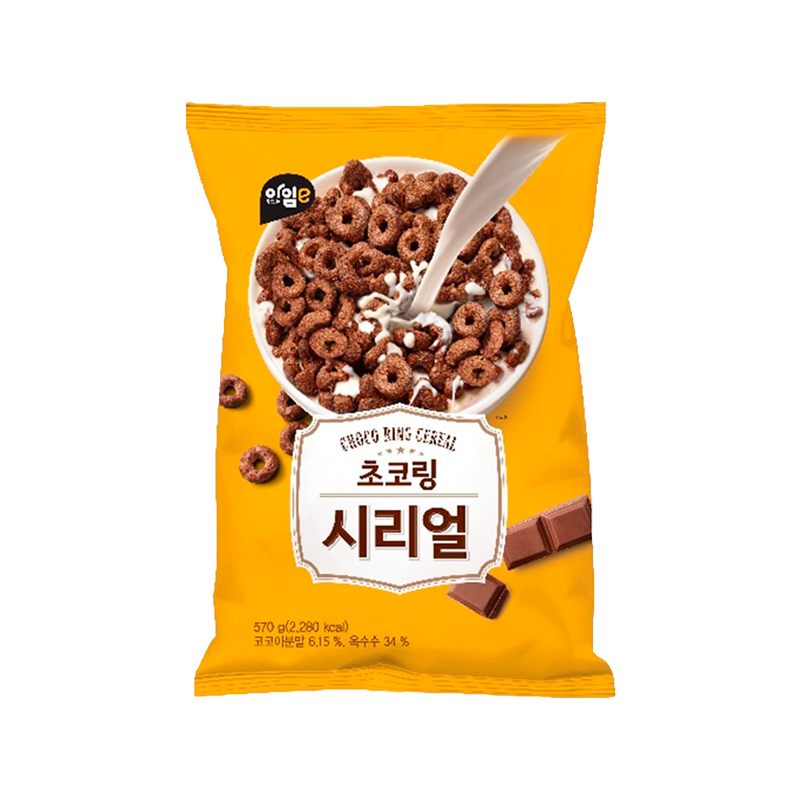 EMART24 I'm e Choco Ring Cereal (E) 570g x 12