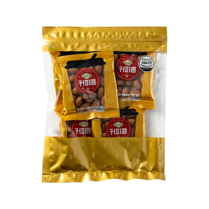 WOOJINDESSERT Gold Coffee Beans 30g x 5p x 15