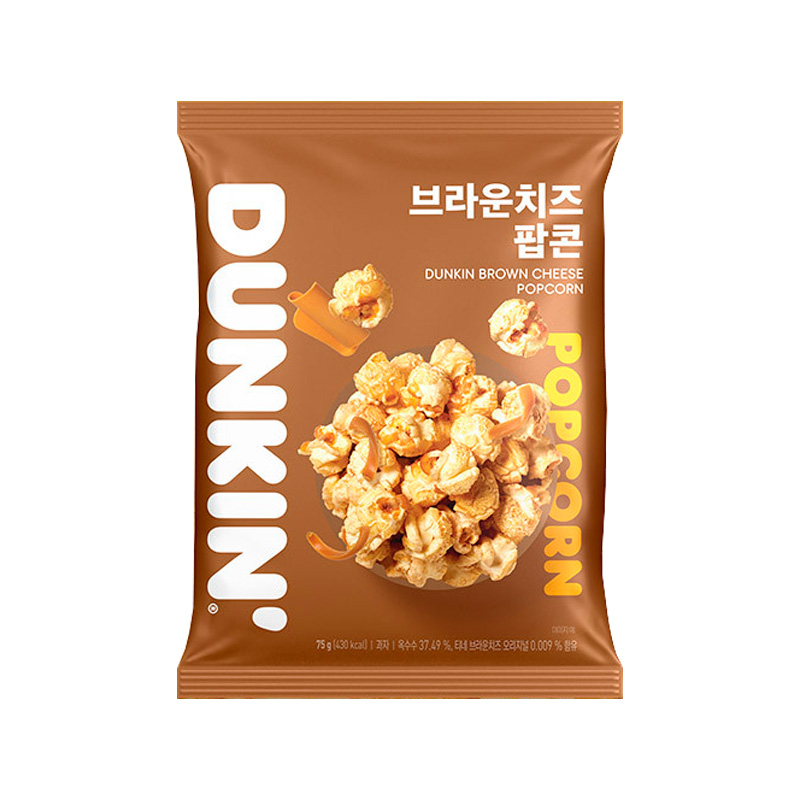 DUNKIN Brown Cheese Popcorn 75g x 20