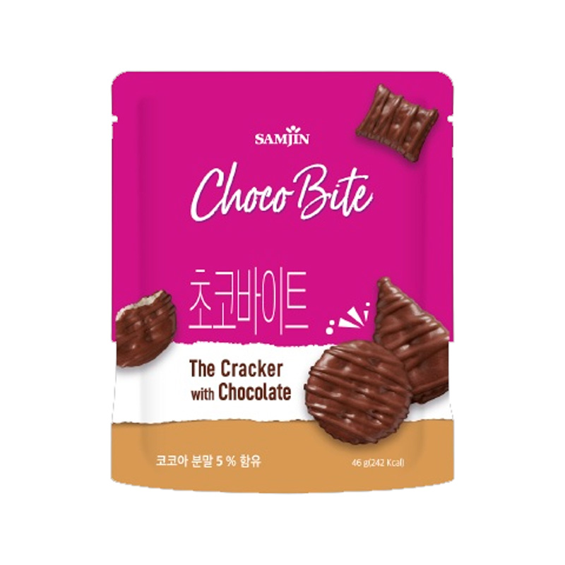 SAMJIN Bite With Chocolate 46g x 24