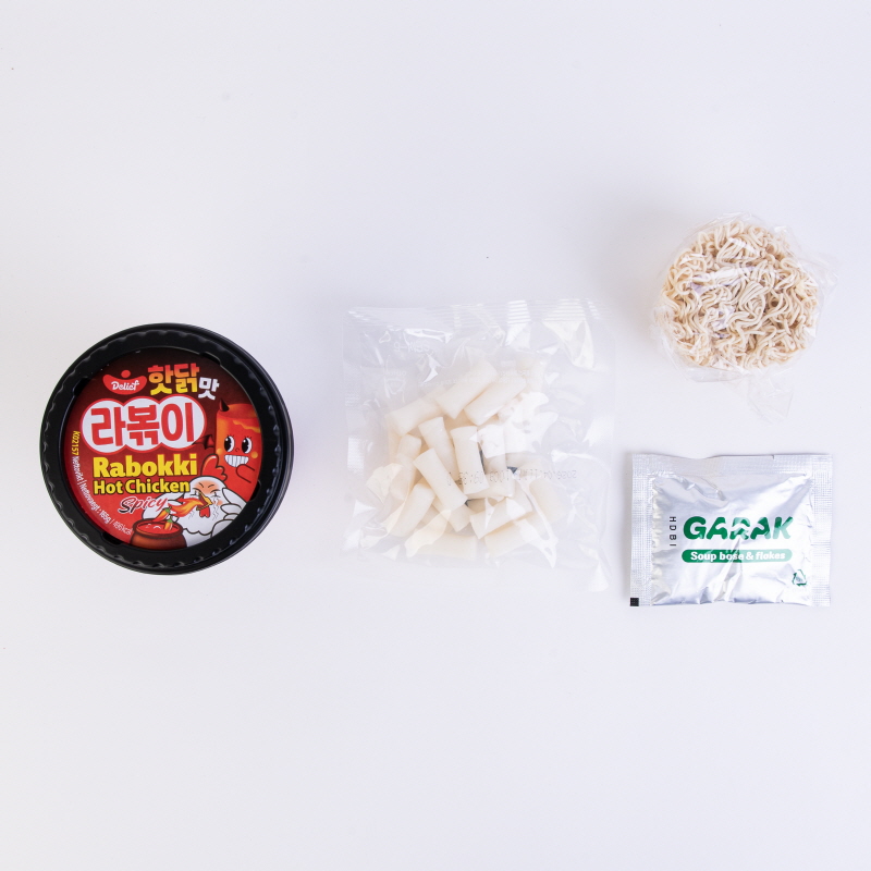 DELIEF Hot Chicken Flavor Rabokki 165g x 24