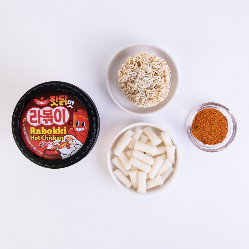 DELIEF Hot Chicken Flavor Rabokki 165g x 24