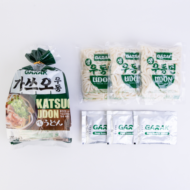 GARAK Katsuo Udon 215g x 3p x 12