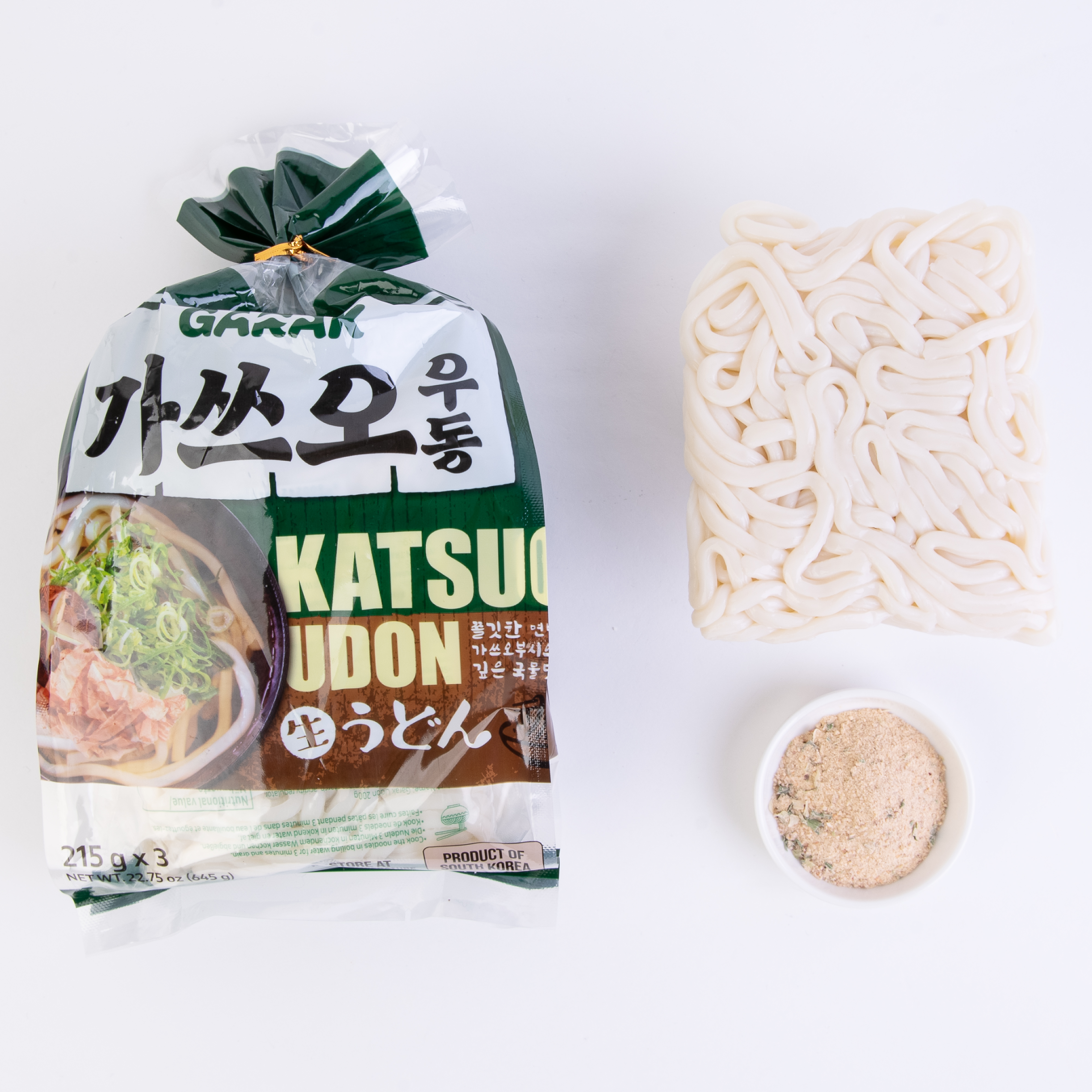 GARAK Katsuo Udon 215g x 3p x 12