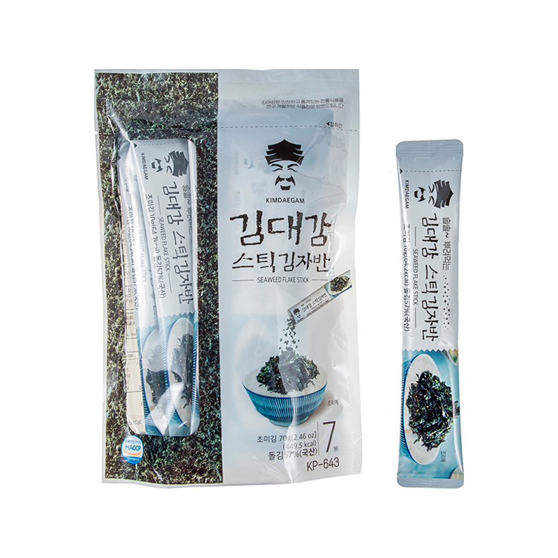 KIMDAEGAM Seaweed Flake Stick 10g x 7p x 25