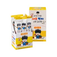 KIMDAEGAM Shrimp & Anchovy Seaweed Flake Stick Kids 10g x 15p x 20