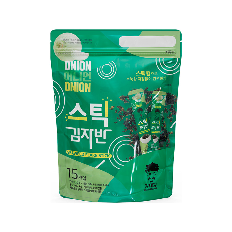 KIMDAEGAM Onion Seaweed Flake Stick 10g x 15p x 15