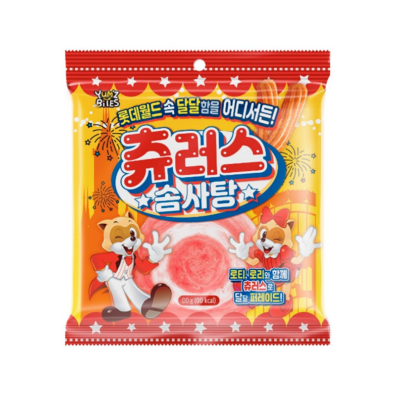 NAMU Churros Cotton Candy 9g x 60