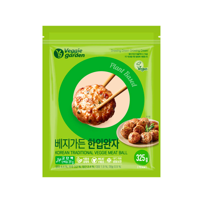 VEGGIE GARDEN Korean Traditional Veggie Meat Ball (V)(F) 325g x 20