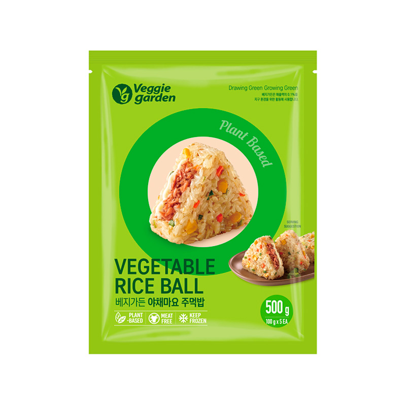 VEGGIE GARDEN Vegetable Rice Ball (V)(F) 500 x 10