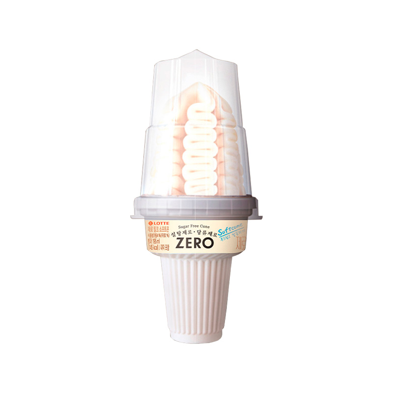 LOTTE Zero Milk Sofr Corn (F) 195ml x 15