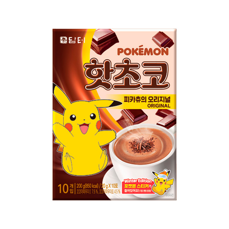 DAMTUH Pokemon Hot Choco Original 20g x 10p x 20