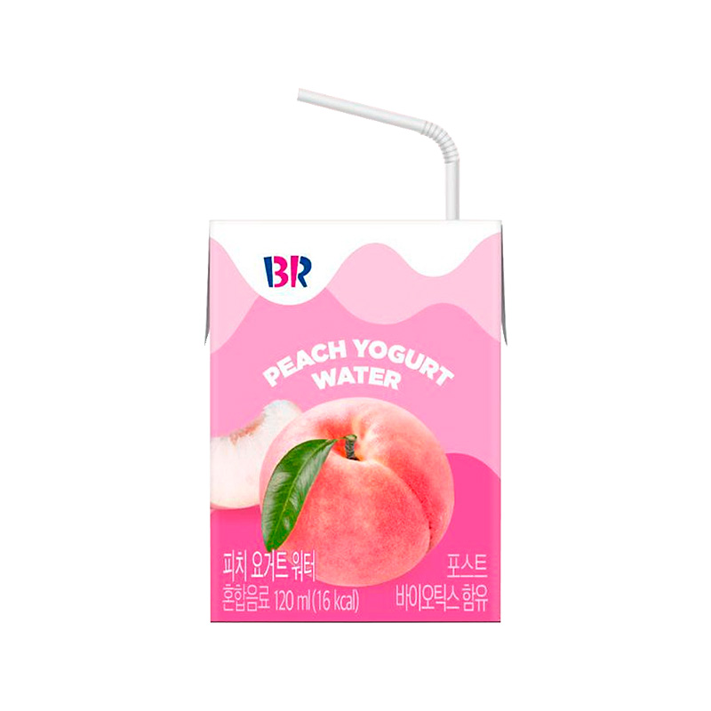 BR Peach Yogurt Water 120ml x 24