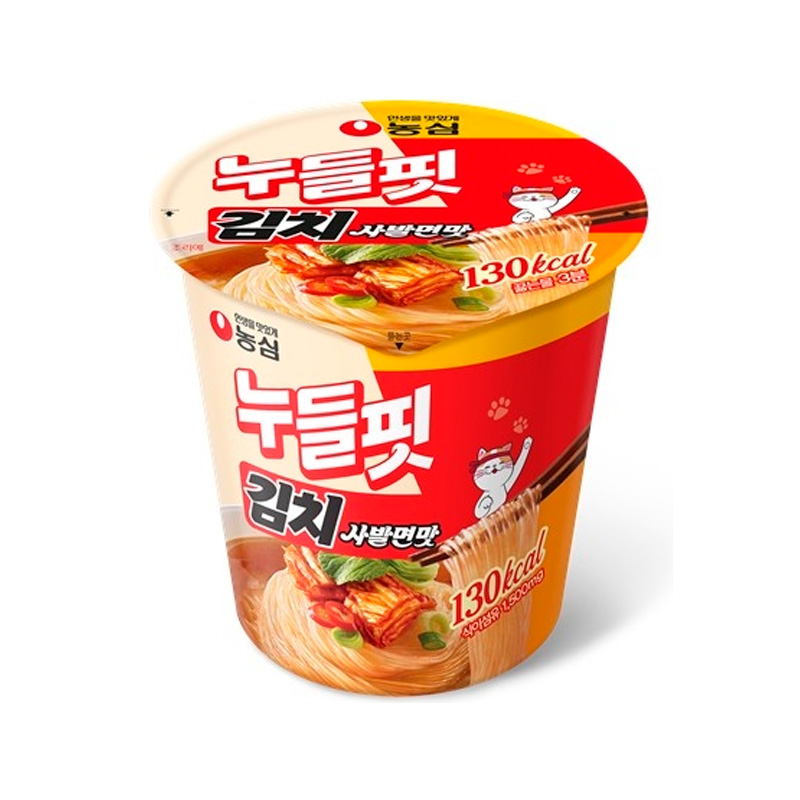 NONGSHIM Noodle Fit Kimchi Noodle Flavor 37.5g x 8