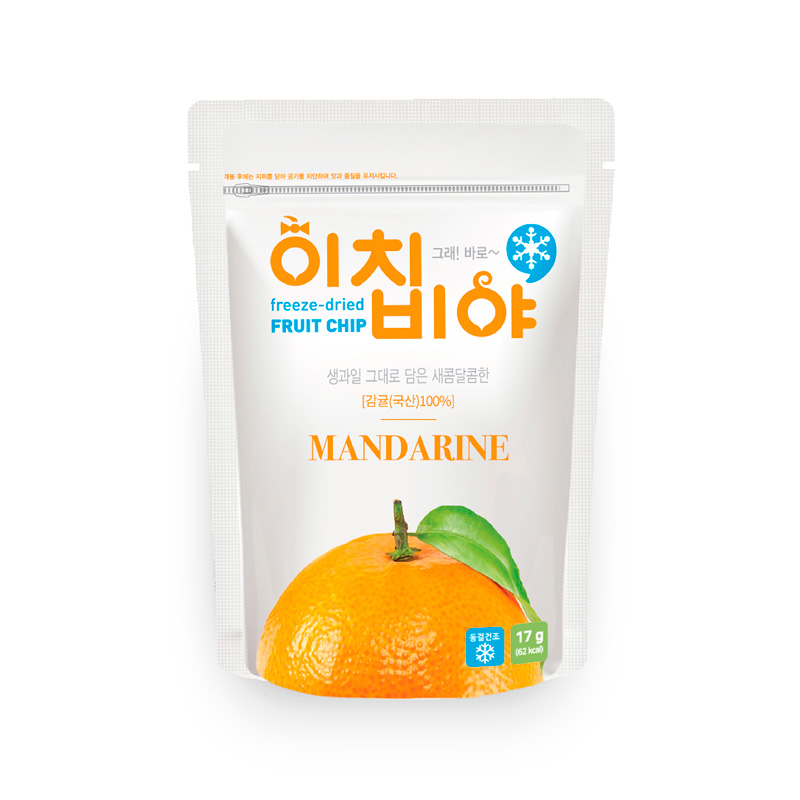 ICHIBIYA Freeze-dried Fruit Chip Mandarine 17g x 50