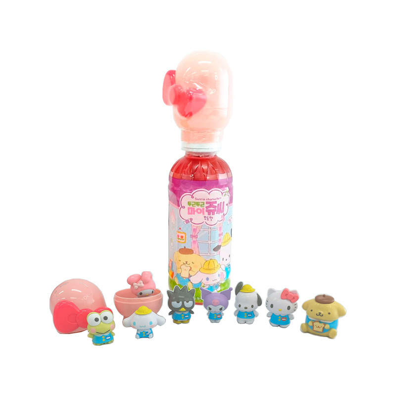 MEASTY Sanrio Characters My Juice Grape Flavor 220ml x 24